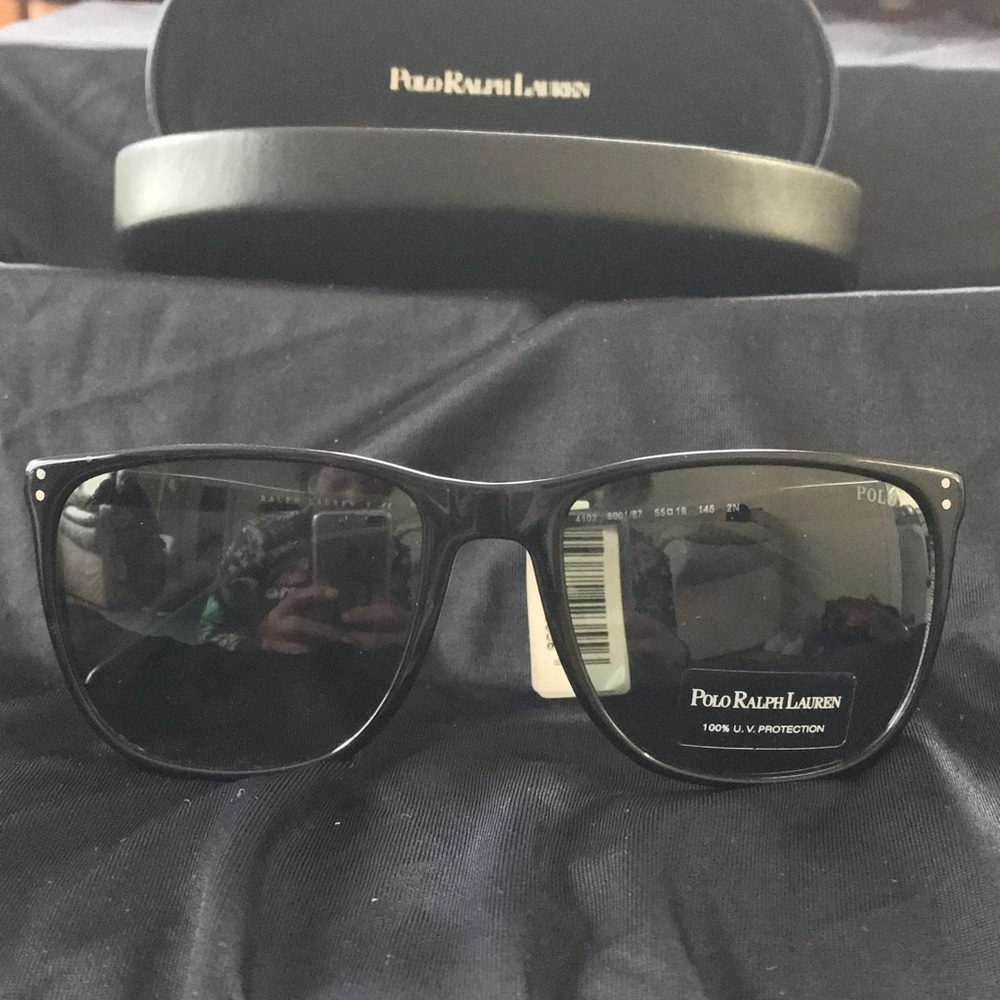 Black Polo Sunglasses